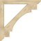 Ekena Millwork Merced Slat Rough Sawn Bracket, Douglas Fir, 4"W x 42"D x 42"H BKT04X42X42MRC06RDF - alternate 2